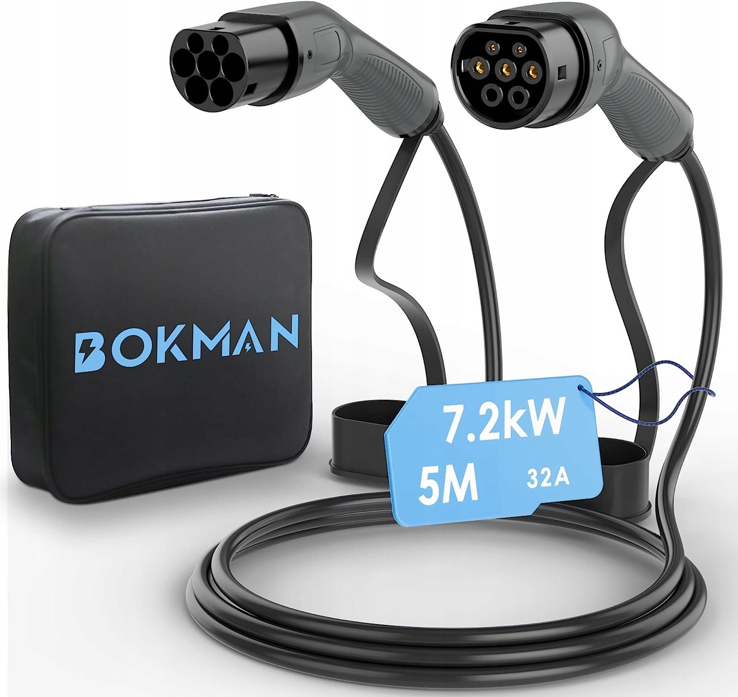 Nastaviteľná nabíjačka Ev typu 2 Cee 32A 7,2 kW Iec 62196 pre elektrikárov