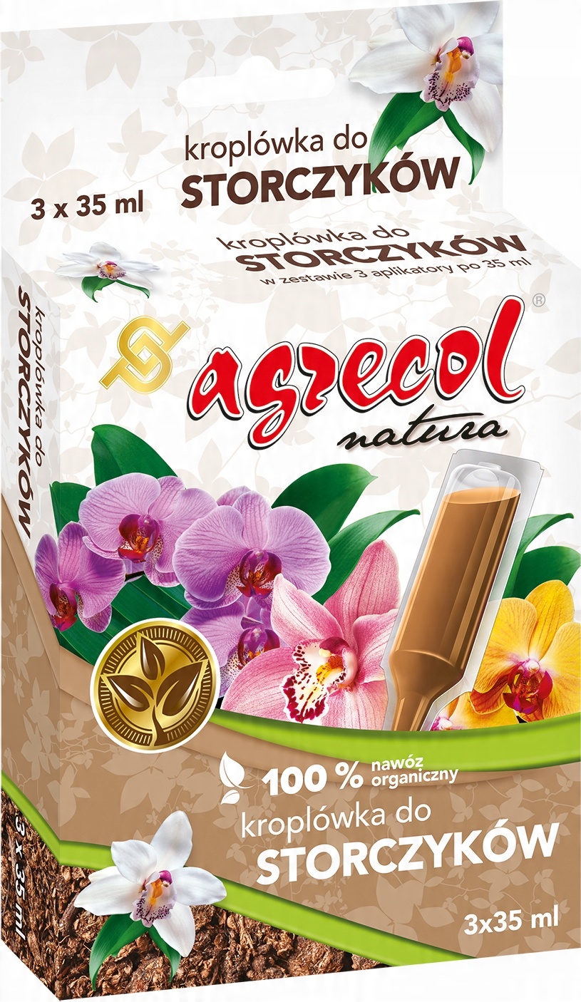 

Organiczna Kroplówka do storczyków Agrecol 3x35ML