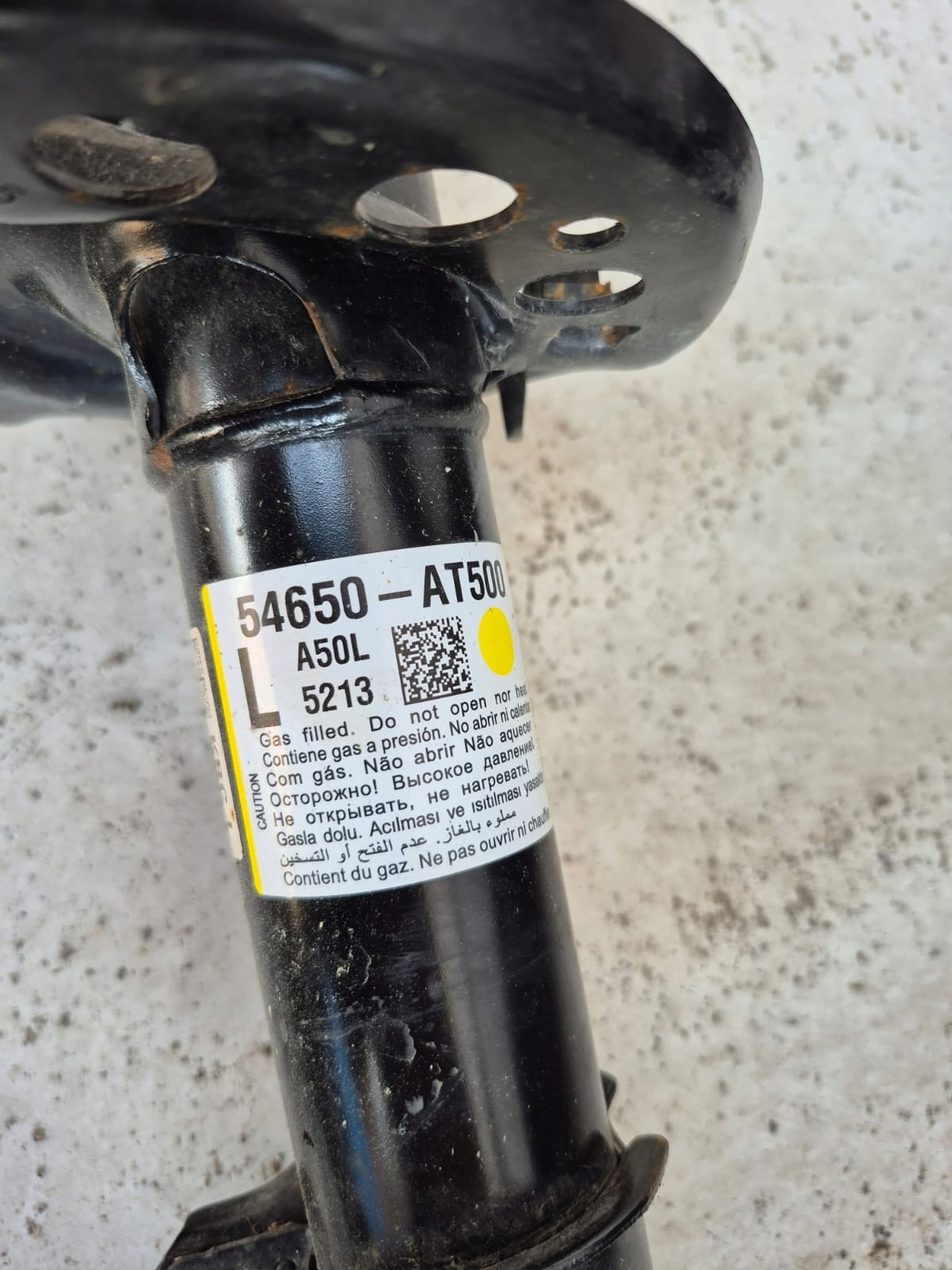 KIA NIRO II 22- shock absorber left front front 54650-AT500