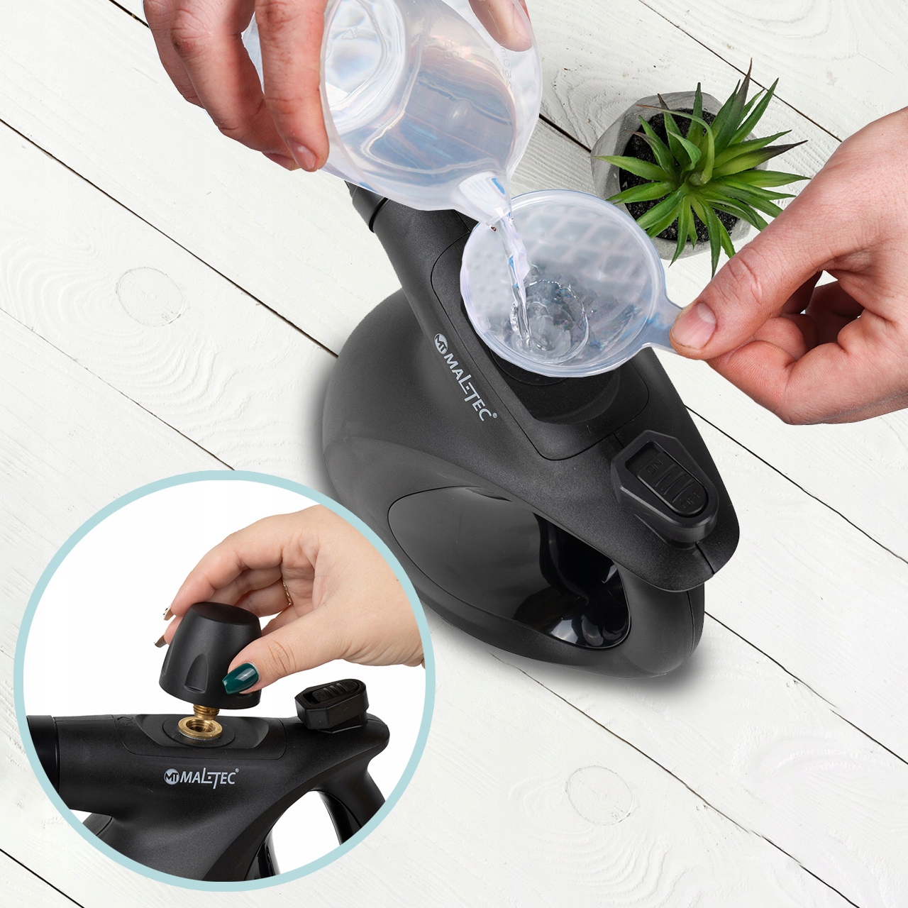 MYJKA PAROWA PAROWNICA STEAMER PAROWY CZYŚCIK Pojemność 0.35 l