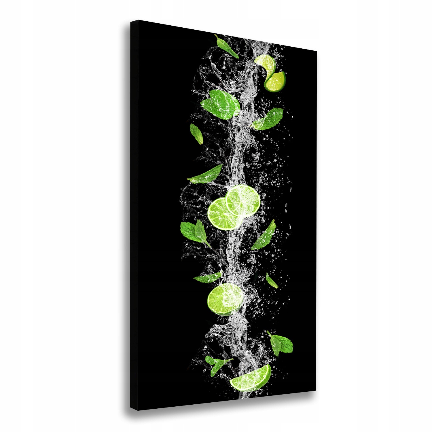 

Nowoczesny obraz canvas na ramie Limonki 70x140 cm