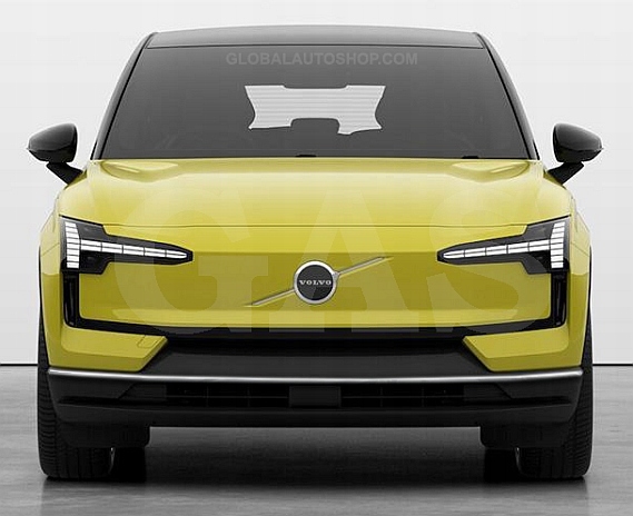 Volvo EX30 - Chromowane Listwy Grill Atrapy Zderzaka Tuning