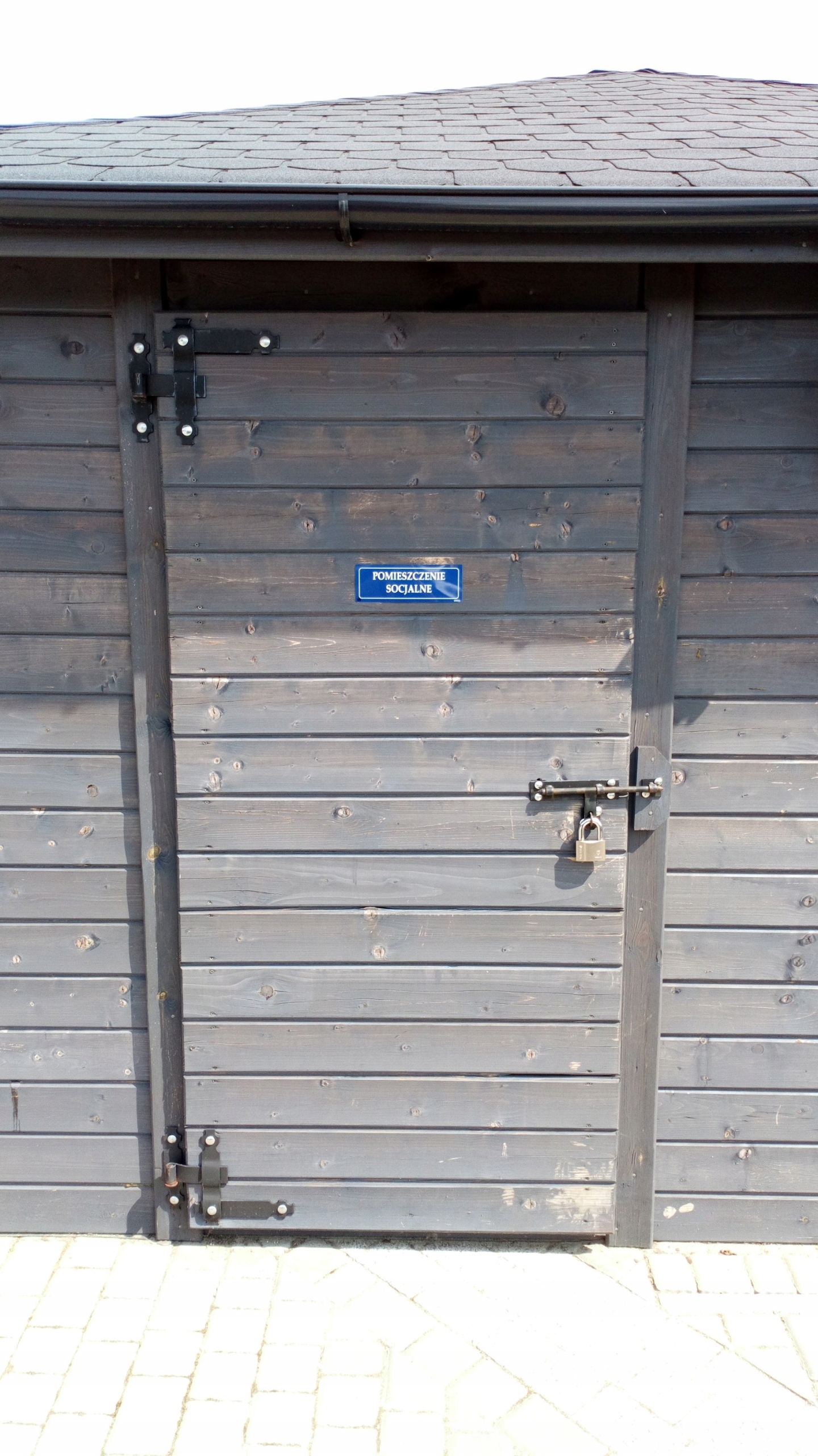 TABLICA NFORMACYJNA ''POMIESZCZENIE SOCJALNE'' Marka bez marki