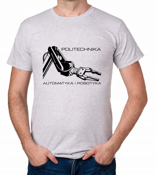 

koszulka Politechnika Automatyka Robotyka prezent