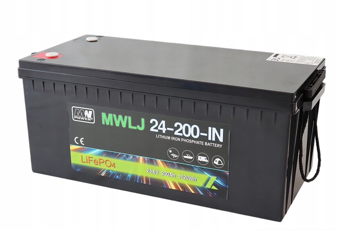 Mwlj 24-200-IN: Mwlj 24-200-IN: akumulátor LiFePO4 25,6V/200Ah In LiFePO4