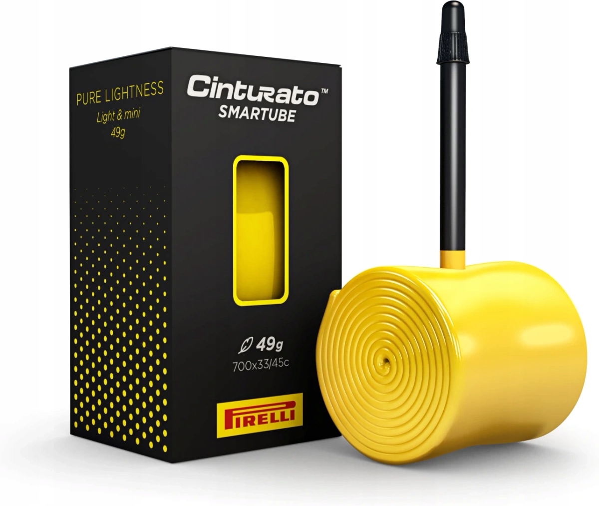 Dętka Pirelli Cinturato SmarTUBE 33/45-622, Presta 60mm Yellow black Tpu
