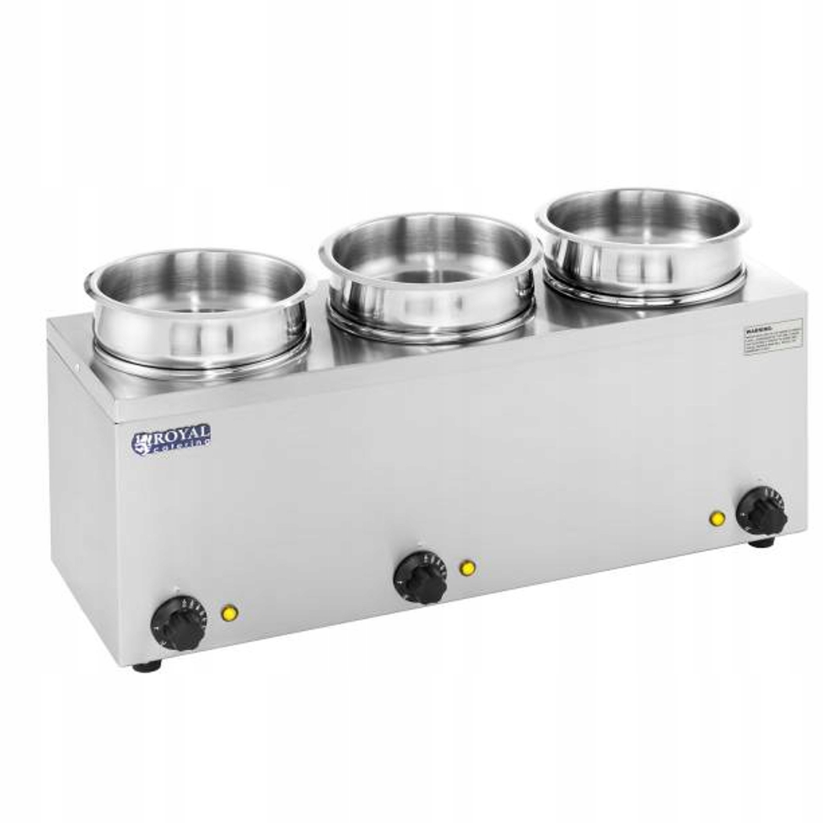 Bemar elektryczny podgrzewacz do zupy 450W 230V 3 x 3.8L Marka Royal Catering