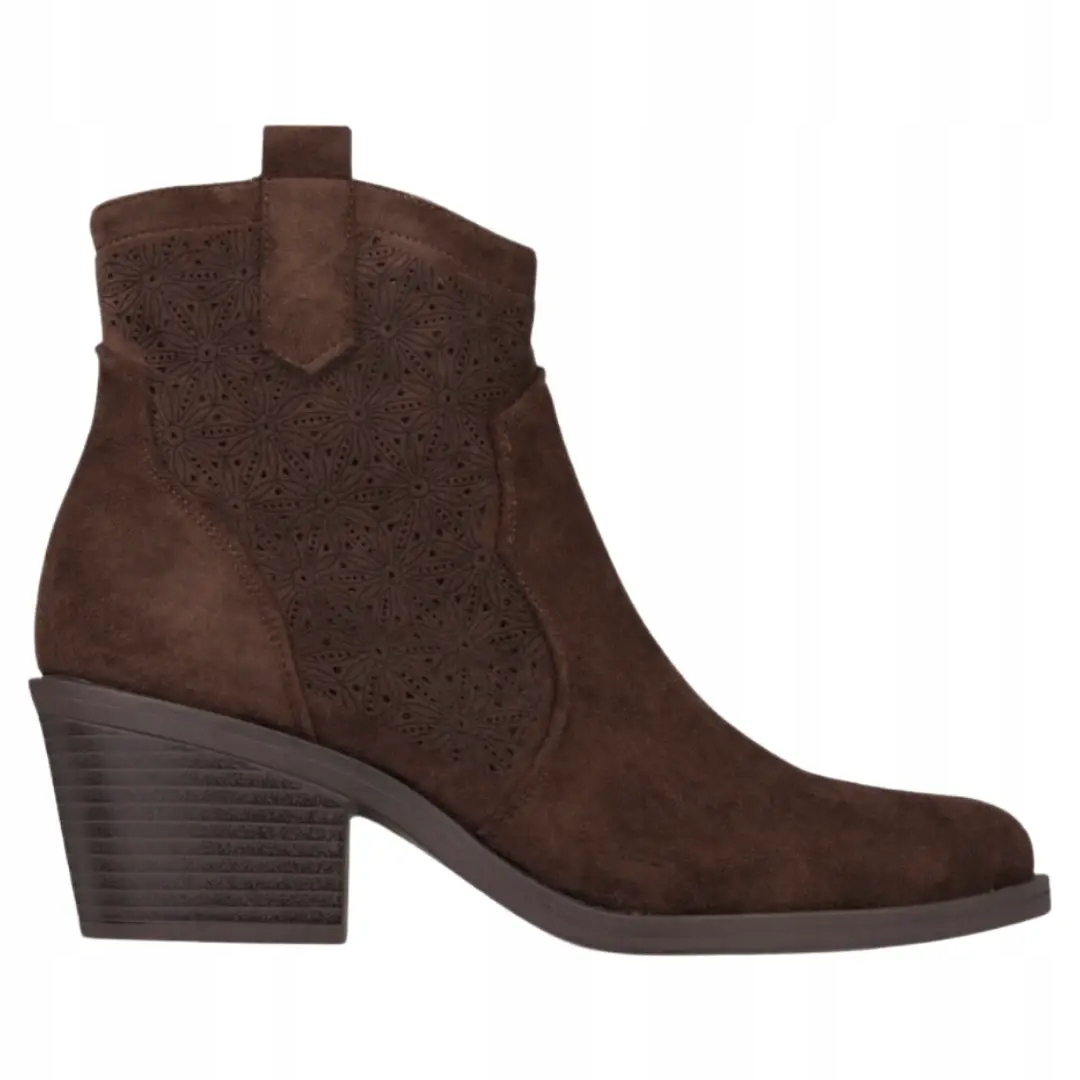 Dámské kotníkové boty S.Barski HY61-8013 bronz 37, Bronz