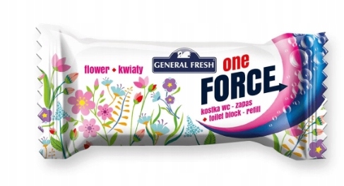 

General Fresh, Kostka Wc, zapas, Kwiatowy, 1 szt