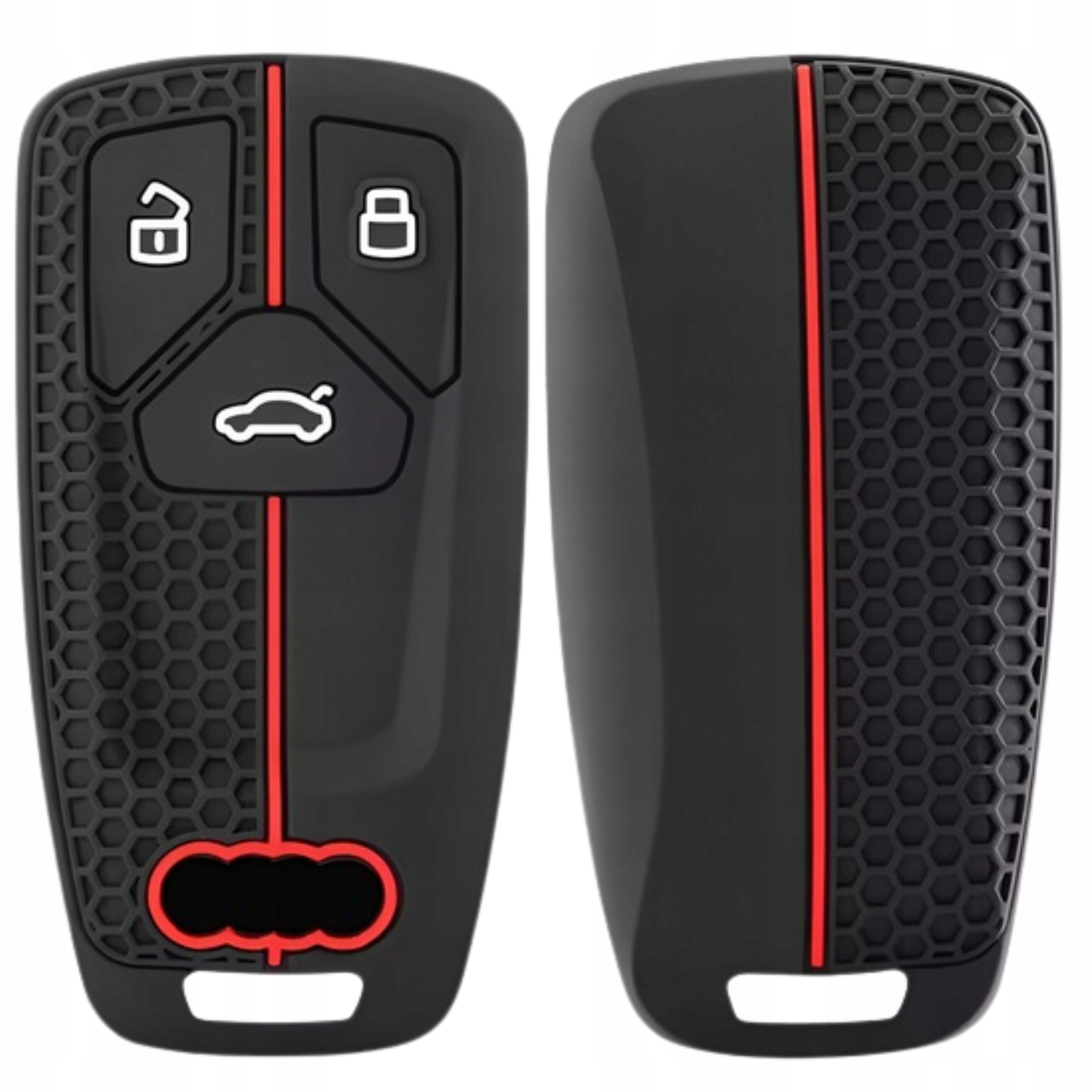 Etui Na Kluczyk Silikonowy Pokrowiec Ochronny Na Pilot Audi A4 B9 Q5 Q7 Tt
