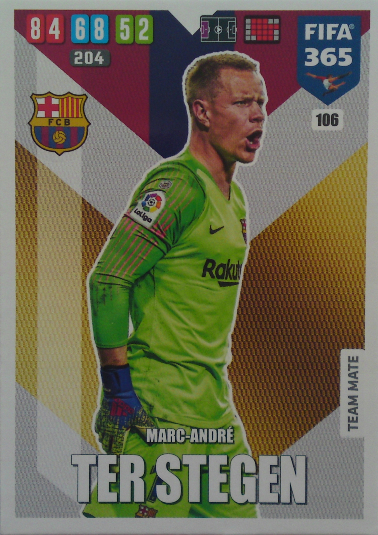 Fifa 365 2020 Team Mate Marc-Andre ter Stegen 106