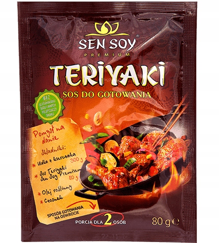 

Sos Teriyaki do gotowania 80g Sen Soy