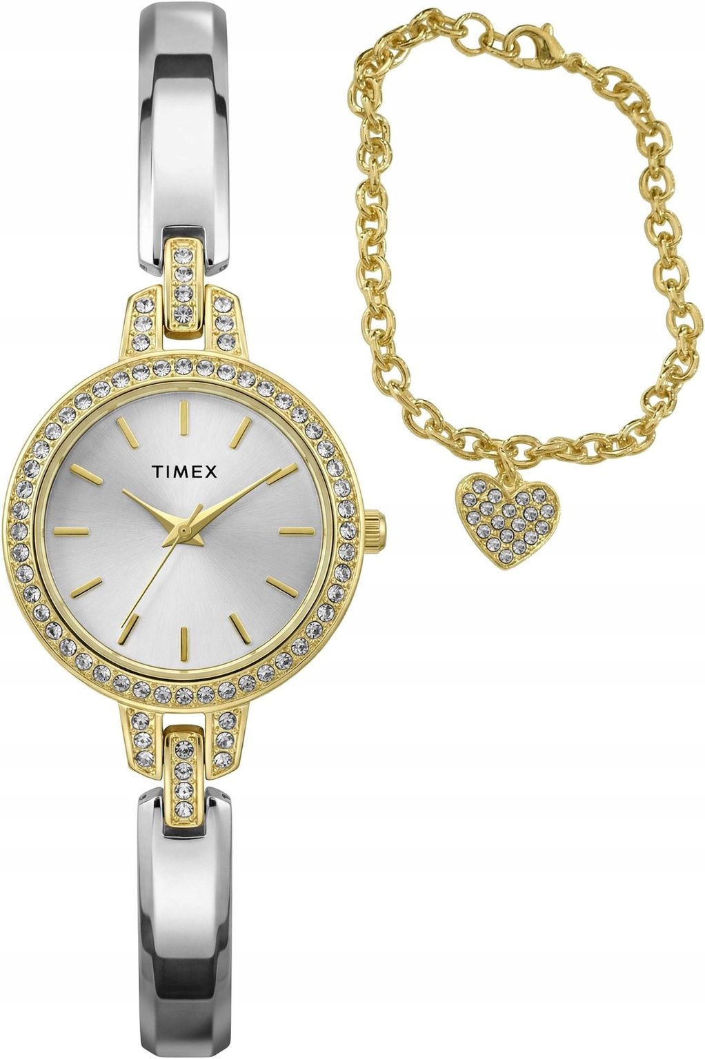 Dámské Hodinky Timex Trend Aveline Set TWG067800 Plus Náramek