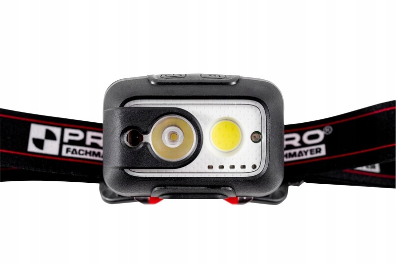 LATARKA CZOŁOWA LED Z AKU. 450LM (UN) Marka Pro
