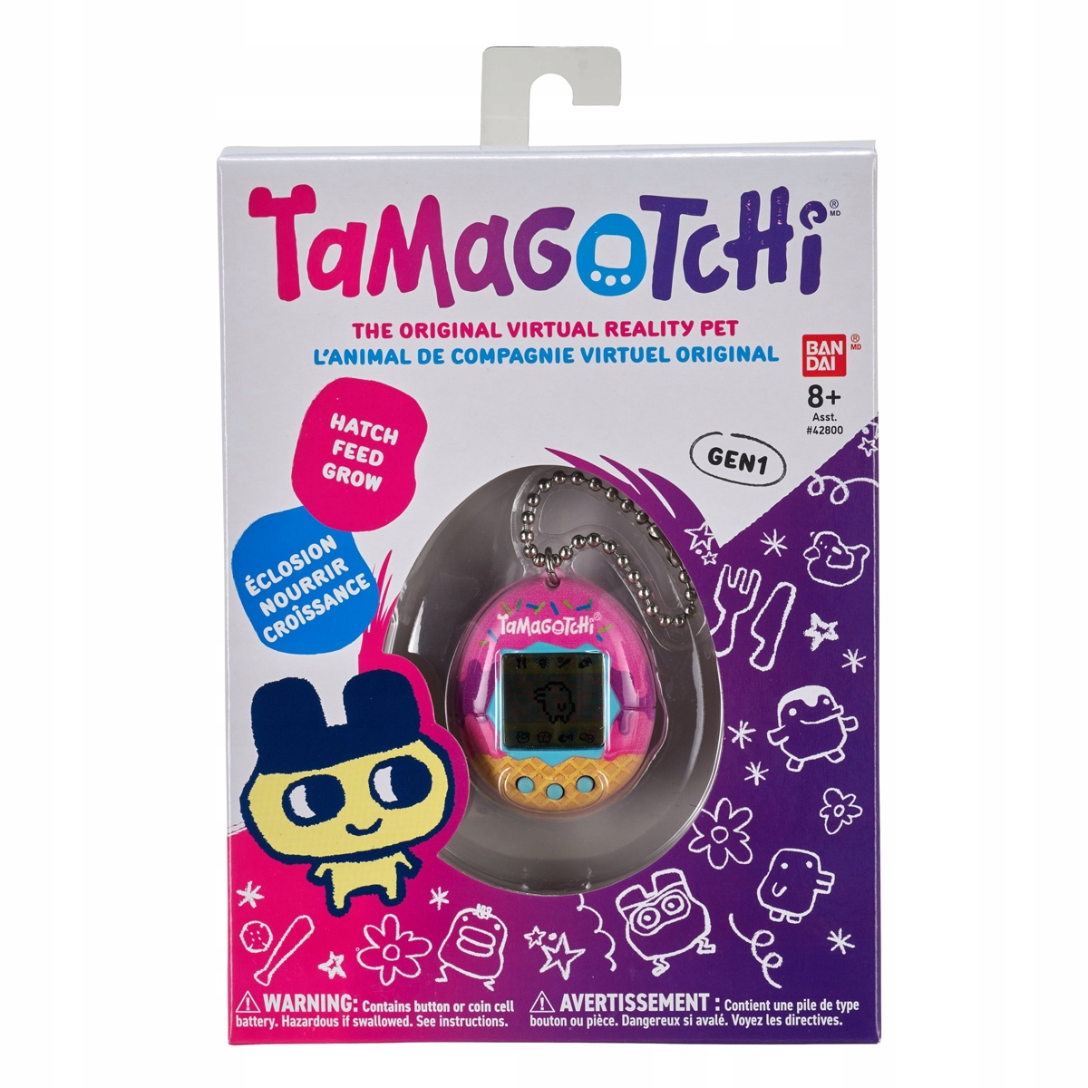 

Oryginalne Tamagotchi Bandai Ice Cream Nowy Model