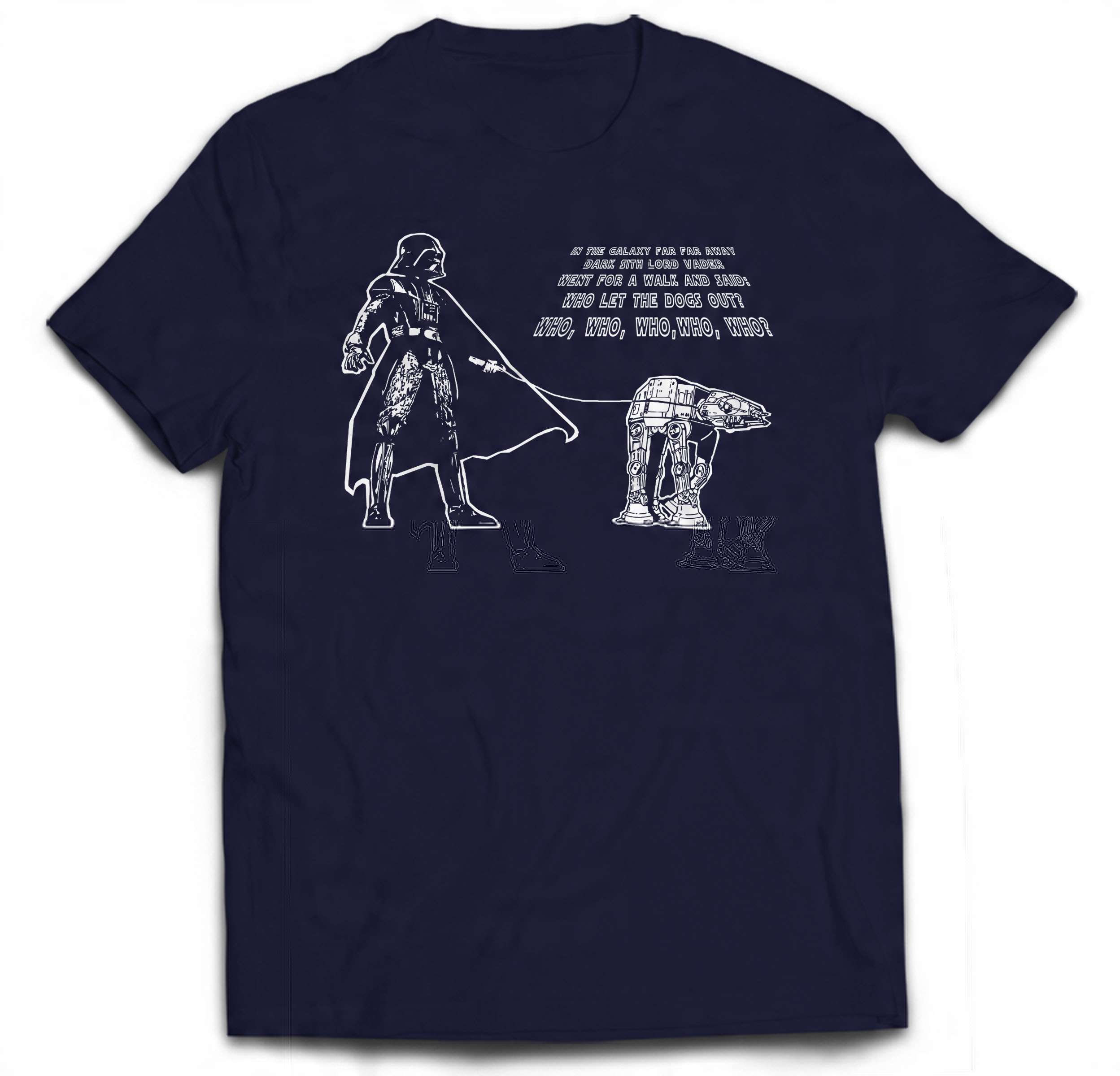 

Koszulka Parodia Star Wars Vader With Dog 9/10 Lat