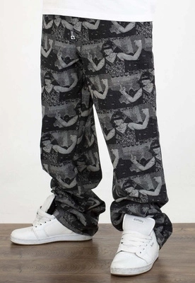 Kalhoty Stoprocent Baggy Kay Jay černé