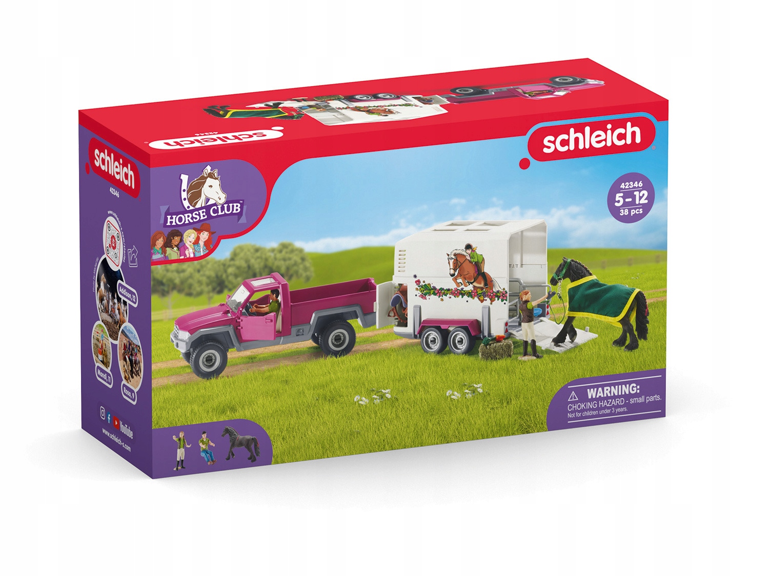 

Schleich 42346 Pick Up Z Przyczepą Dla Konia