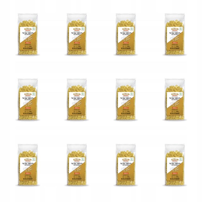 Ocelio těstoviny fusilli 500 g X12