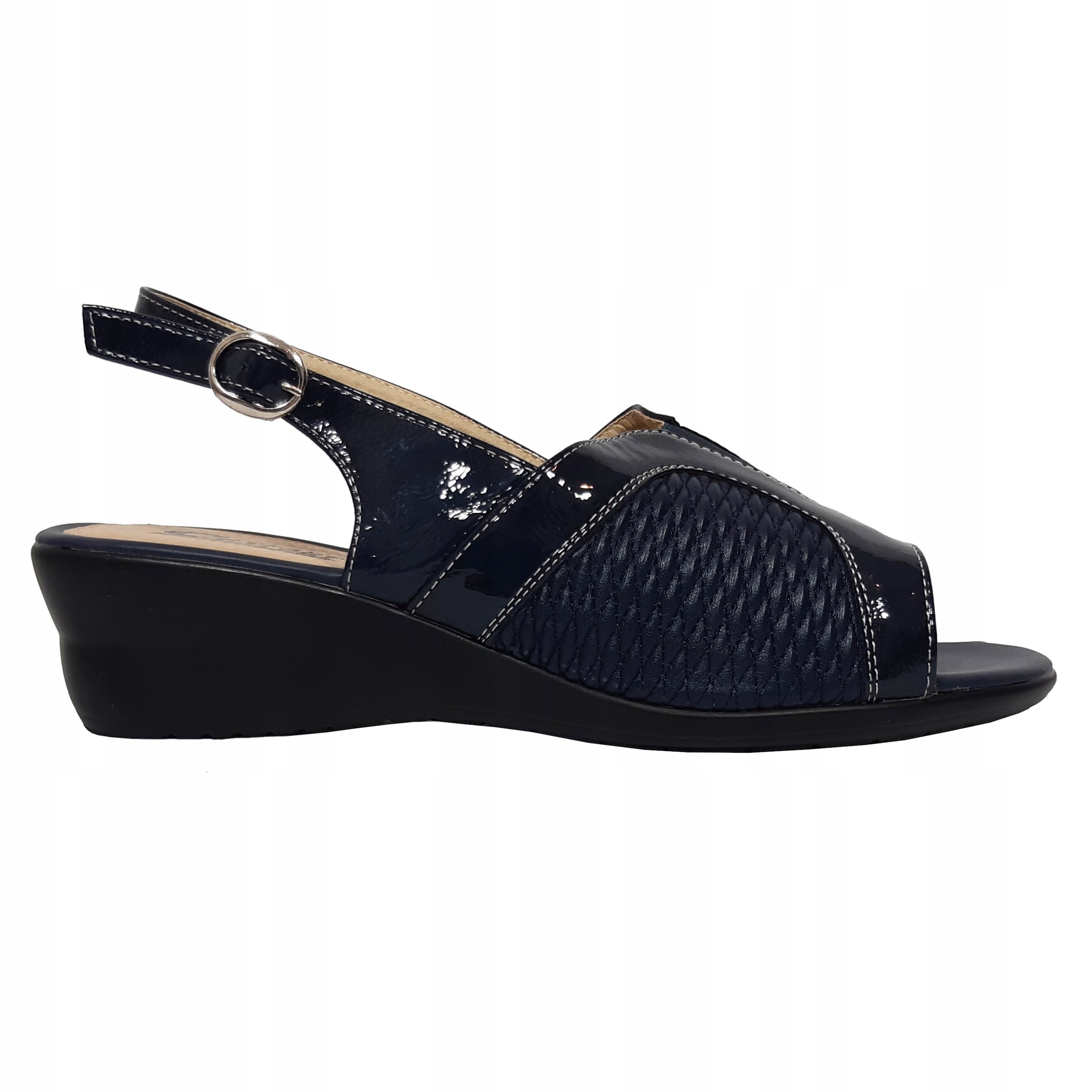 

Sandały Damskie Na Haluksy Koturn - roz. 39