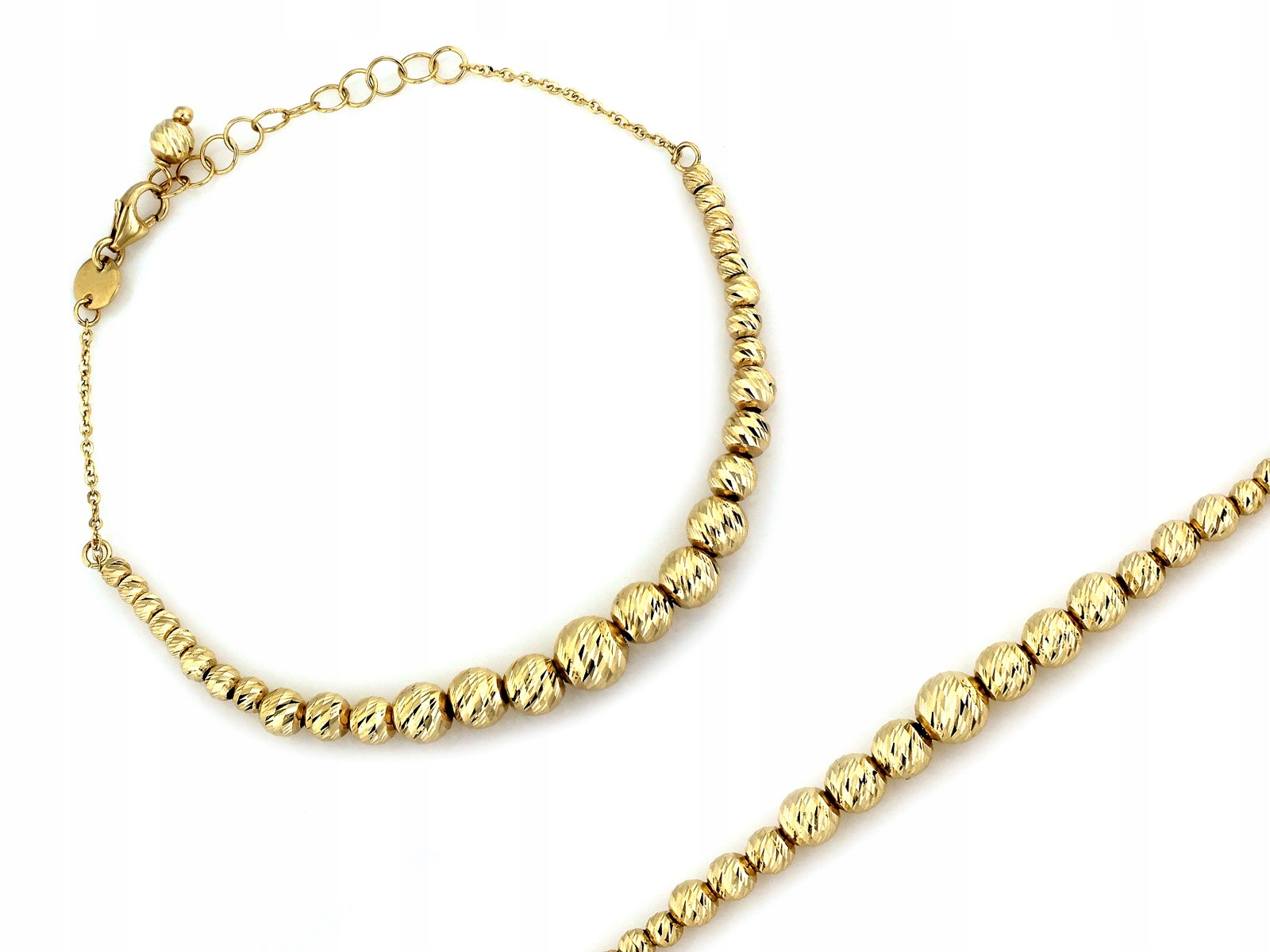 Dámský náramek zlatý 585 14kt, módní