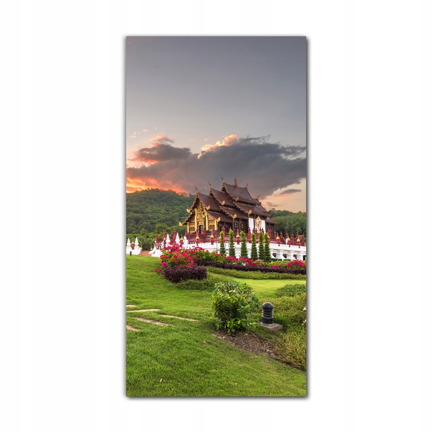 

Obraz na szkle nowoczesny 70x140 Tajlandia wzgórze