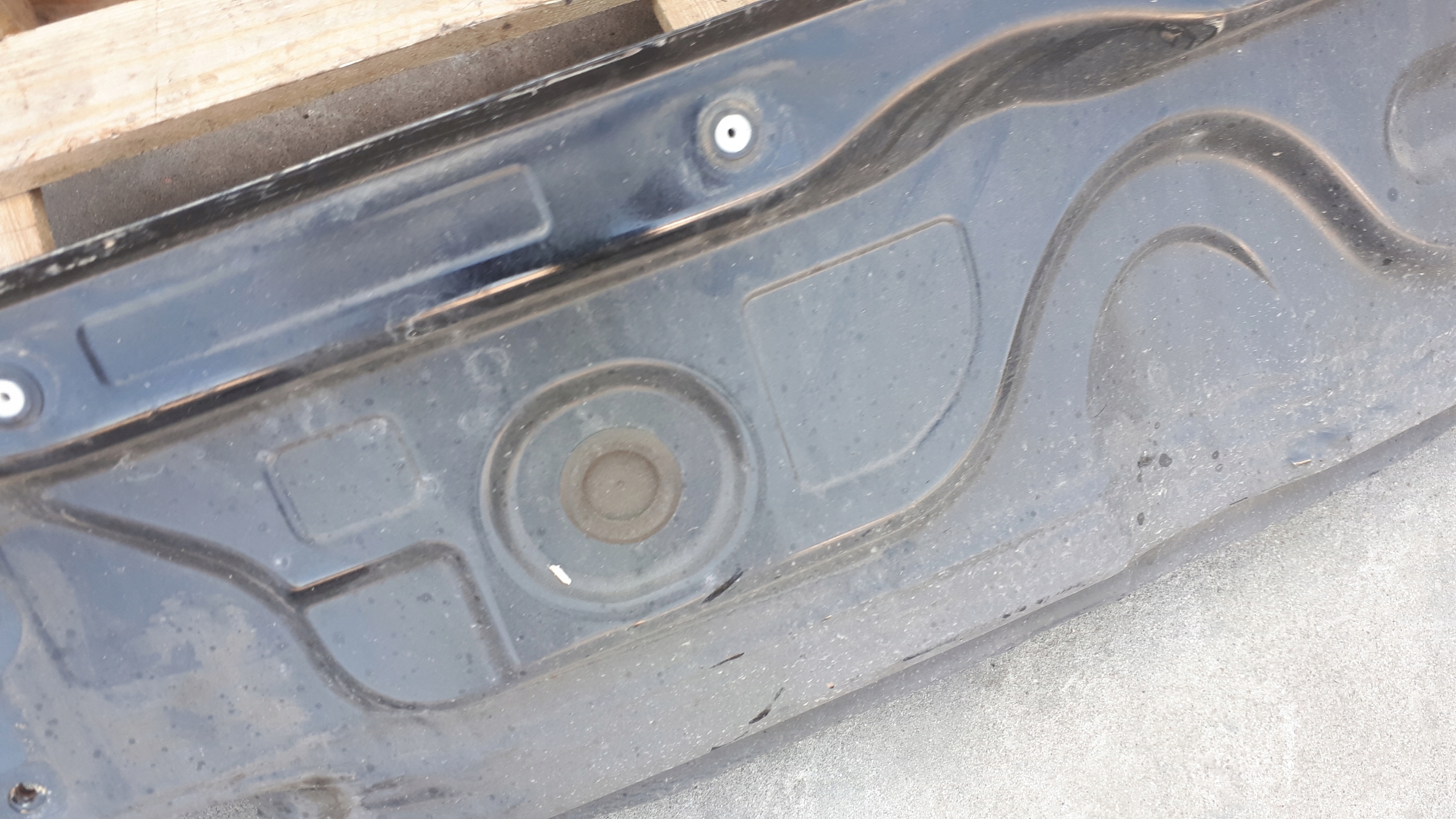 A6 C7 4G S6 front panel, wall rear part SCIANA sedan LZ9Y