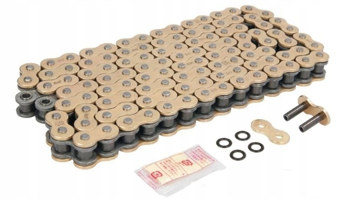 DID 525ZVMX2G&G-112 Reťaz Zlatá Zlatá (112 Článkov) X-krúžok (525ZVMXGB112)