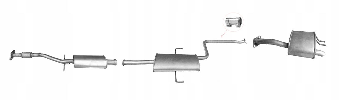 HYUNDAI MATRIX 1.6 (2001-2008) ВИХЛОПНА СИСТЕМА