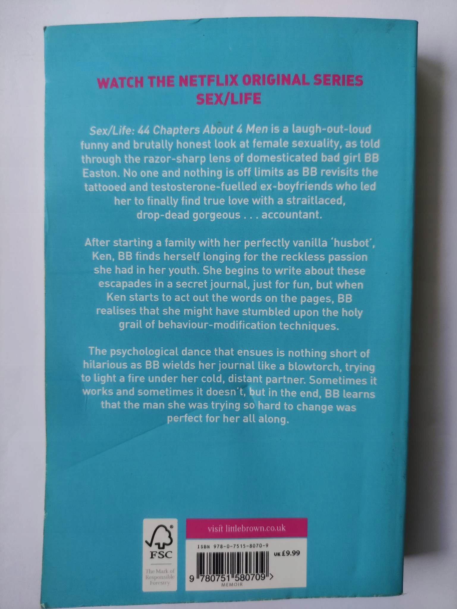 SEX/LIFE: 44 Chapters About 4 Men BB Easton ISBN 9780751580709