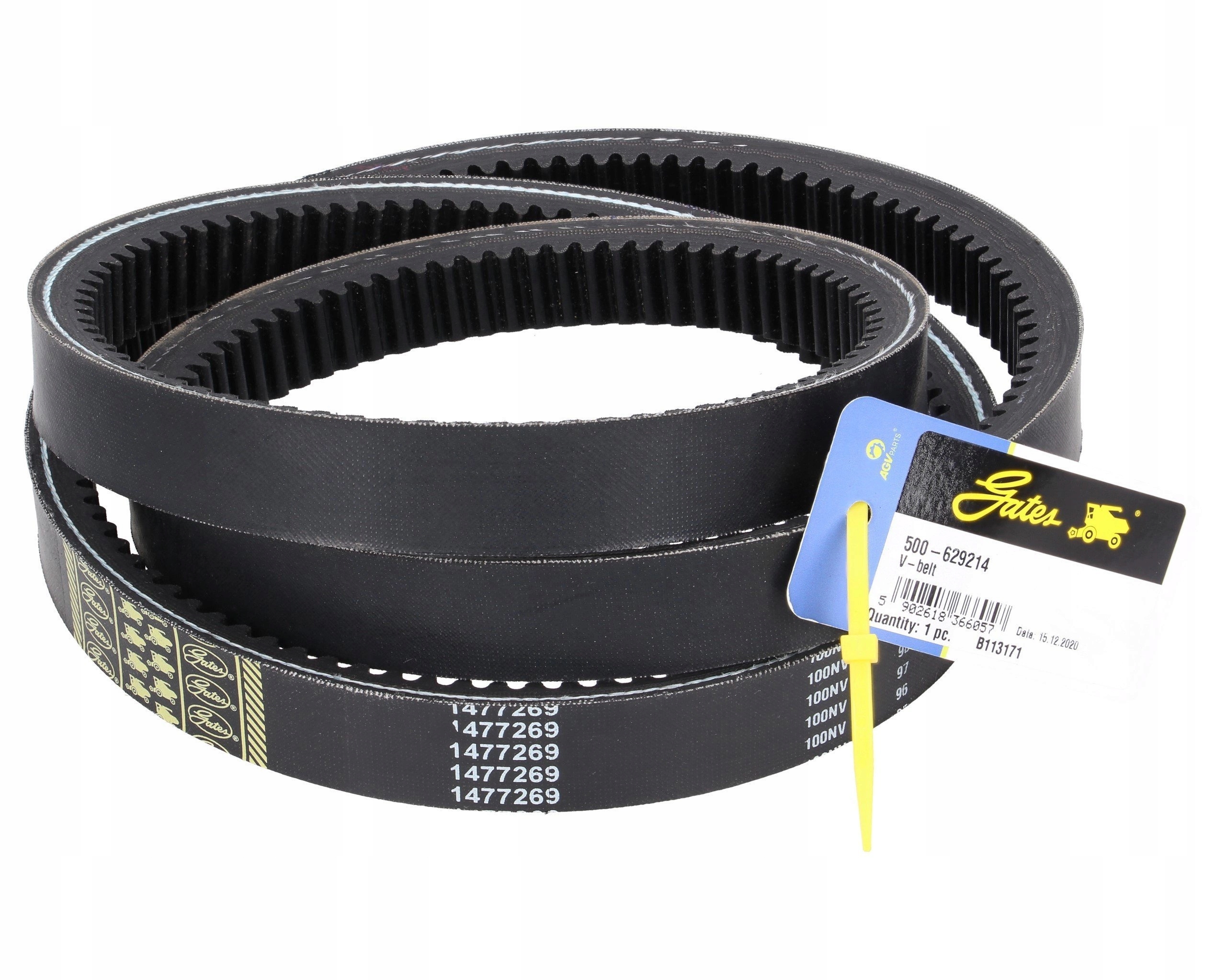 Klínový řemen pohonu kosy 24x1677 Claas 626214 Gates Agri