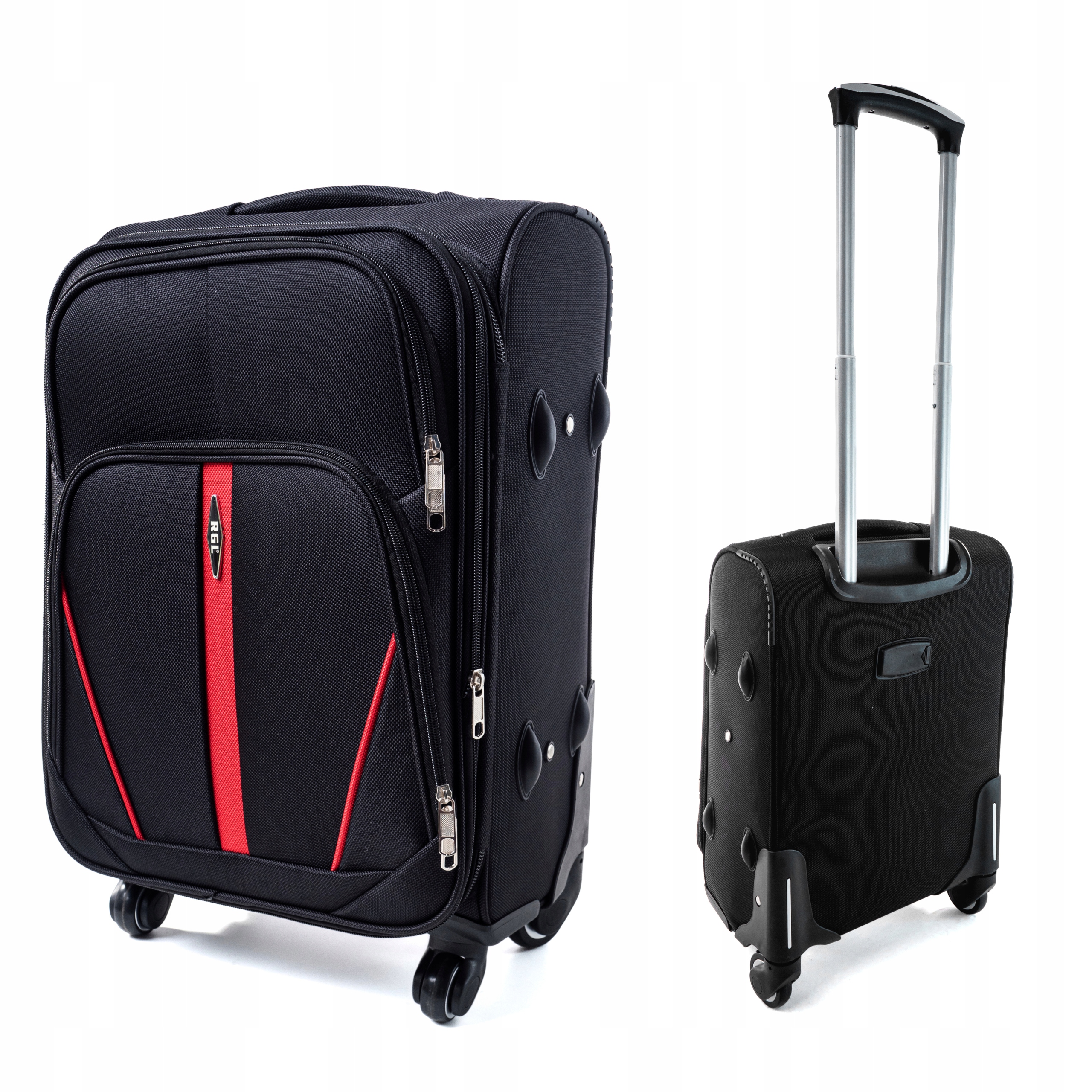 Mała walizka podróżna L materiałowa TORBA PODRÓZNA RGL