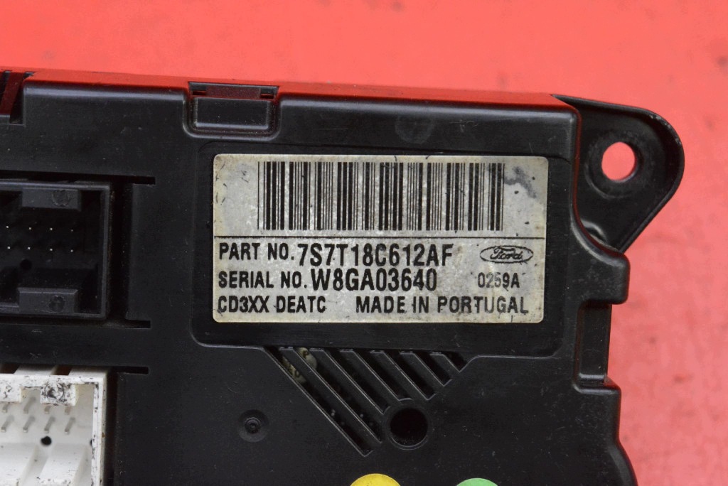 control panel air conditioning devices KLIMY 7S7T-18C612-AF FORD MONDEO MK4 07-10