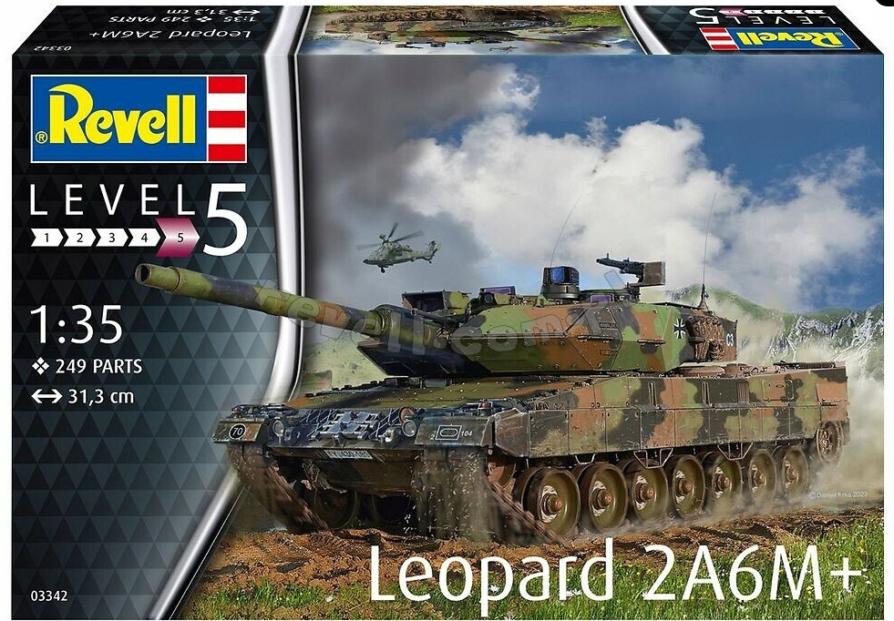 Model plastový Leopard 2 A6M+ 1/35