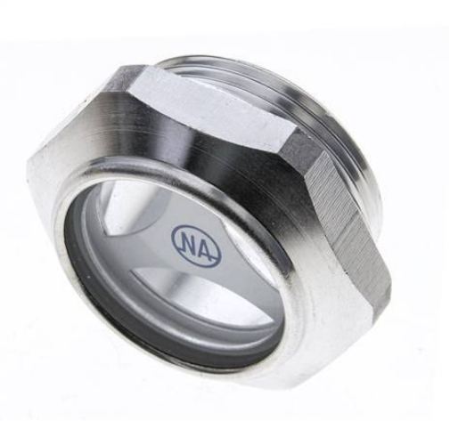 Průzor hladiny oleje G 2" z hliníku