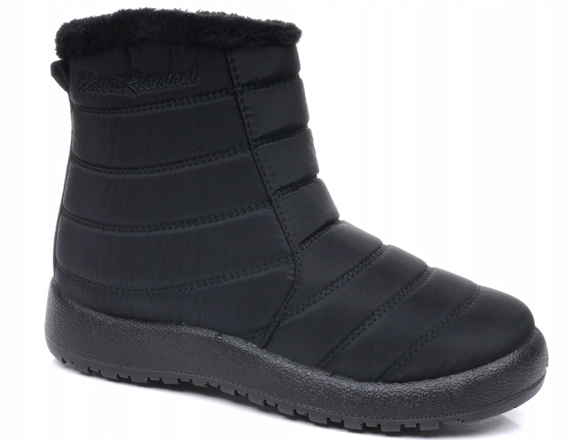 

Czarne Lekkie Śniegowce damskie Waterresistant 38