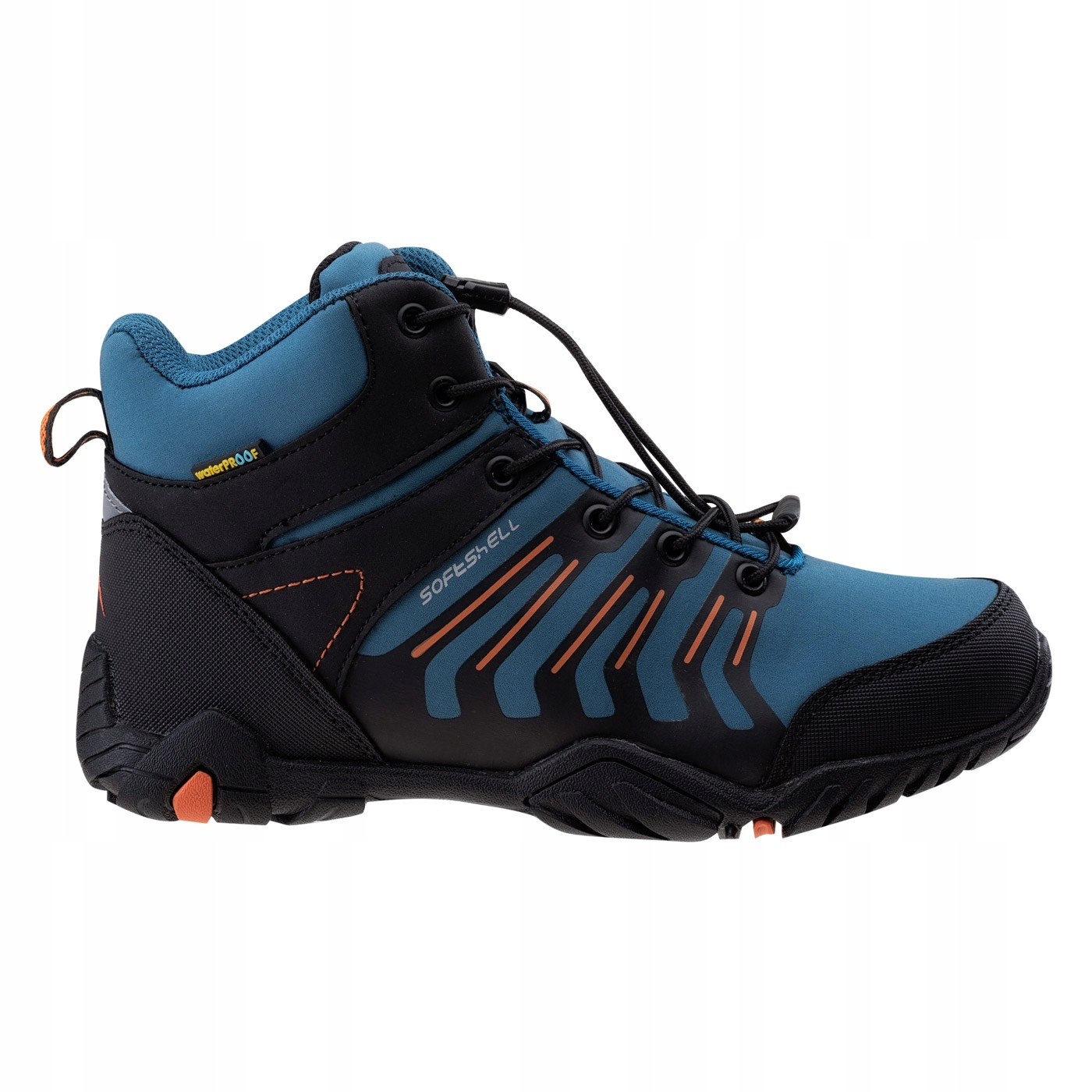 Buty Turystyczne Elbrus Erimley MID Wp Teen Czarny Wodoodporne Rozmiar 40