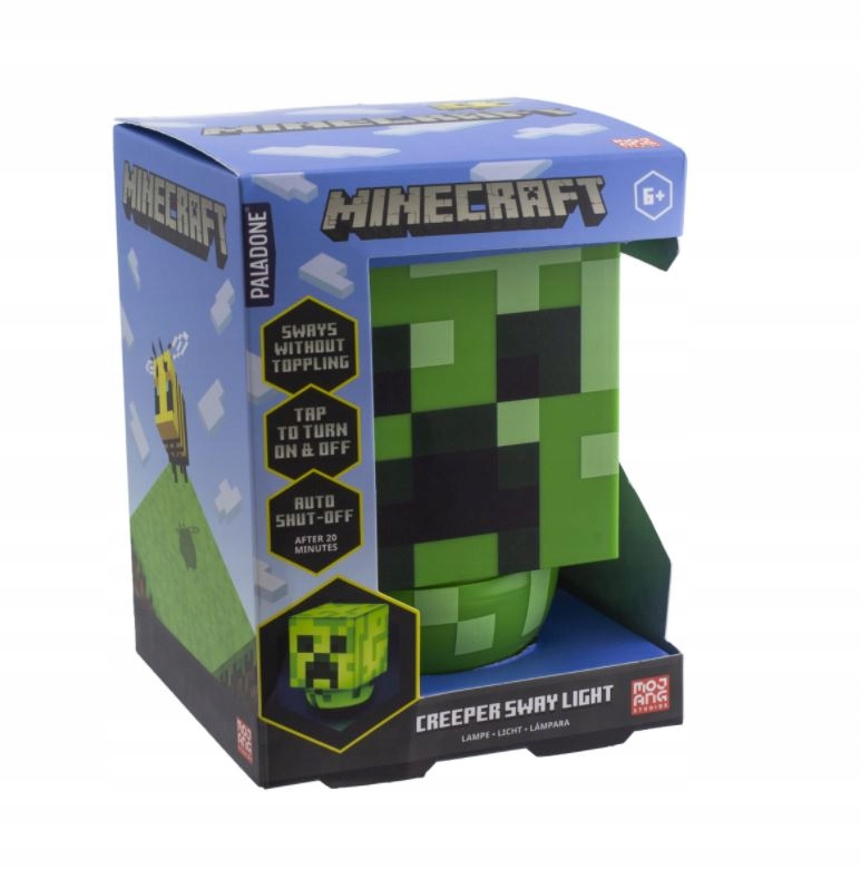 

Lampka Minecraft Creeper Kołysząca Się / Licencja