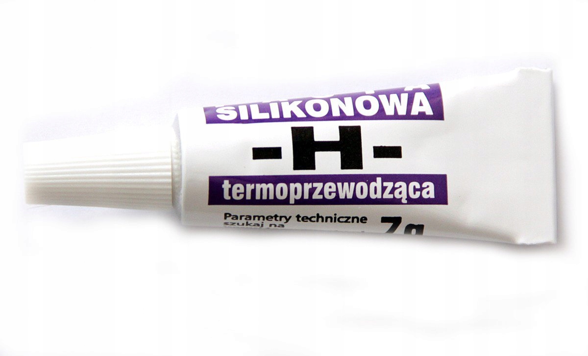 

Pasta silikonowa termoprzewodząca H 7g Ag T.