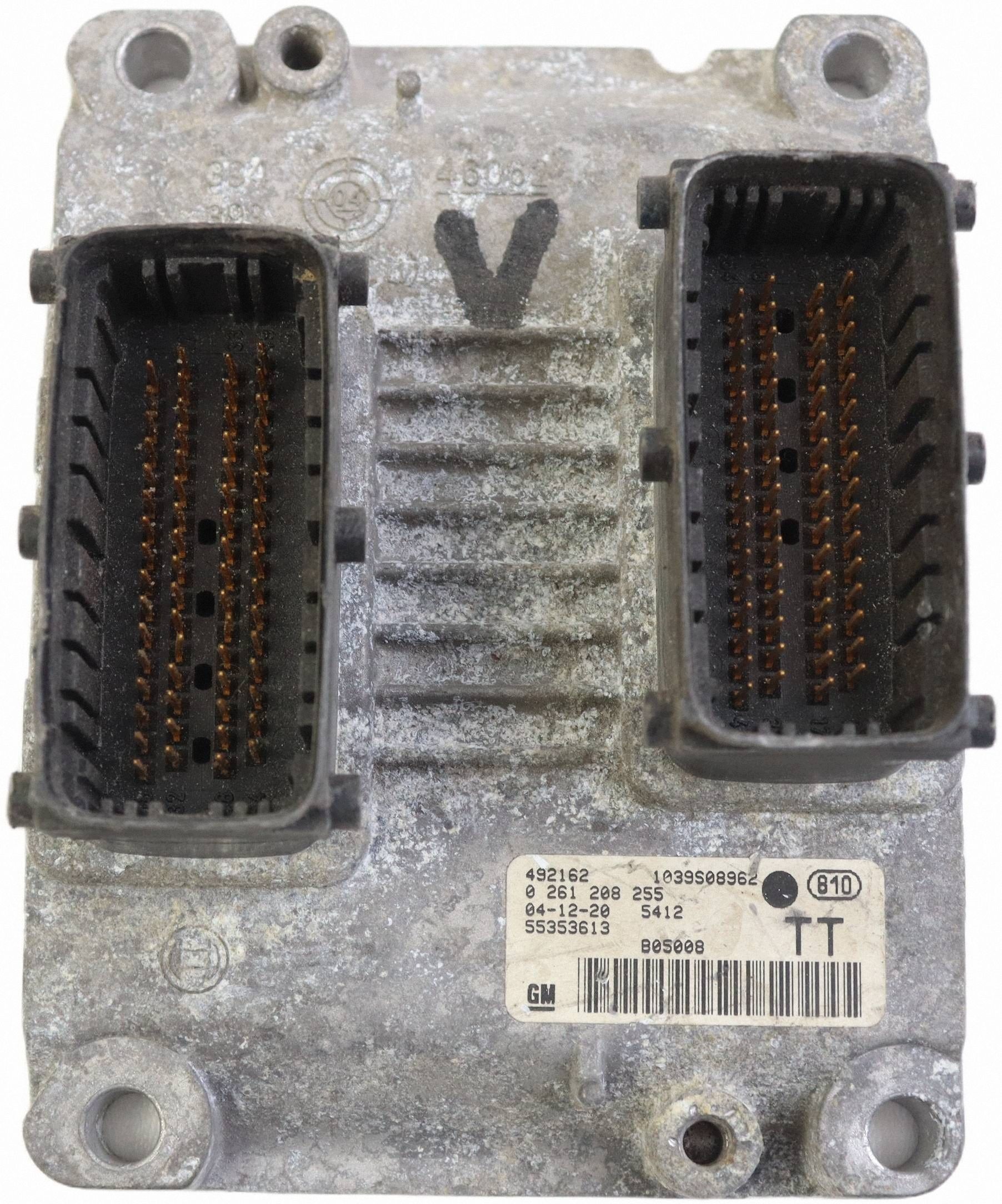 OPEL MERIVA A module unité de commande électronique uce moteur 1.4 16V 55353613 0261208255