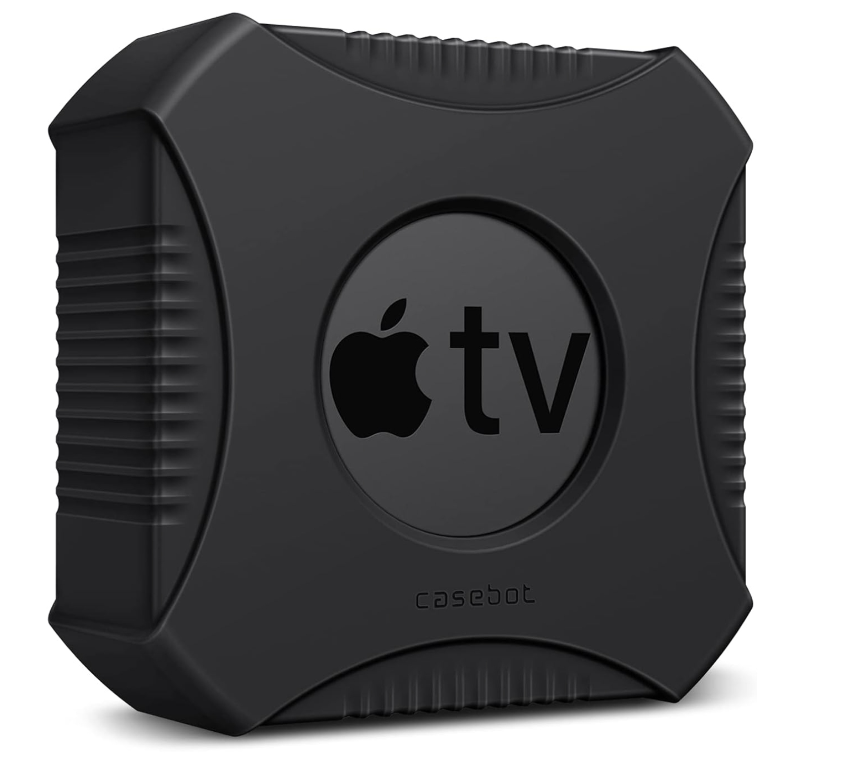 Pouzdro pro Apple Tv 4K 2021 Apple Tv Hd CaseBot černé