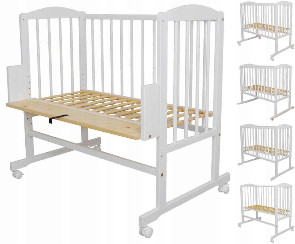 

5w1 Łóżeczko dostawne Filip 3 sofa, kółka, kołyska