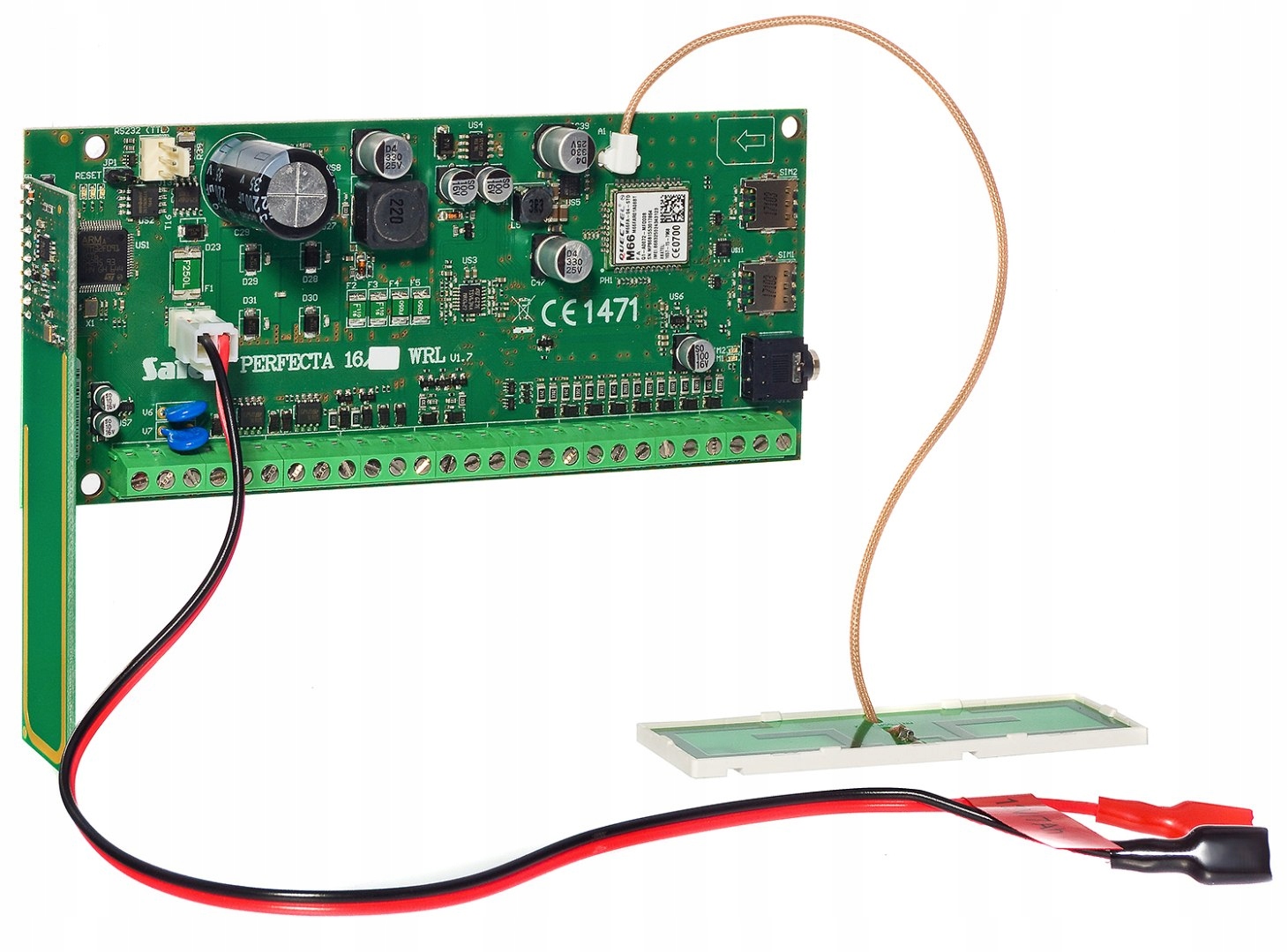 Zestaw alarmowy Centrala Antena LTE Obudowa Satel Marka Satel