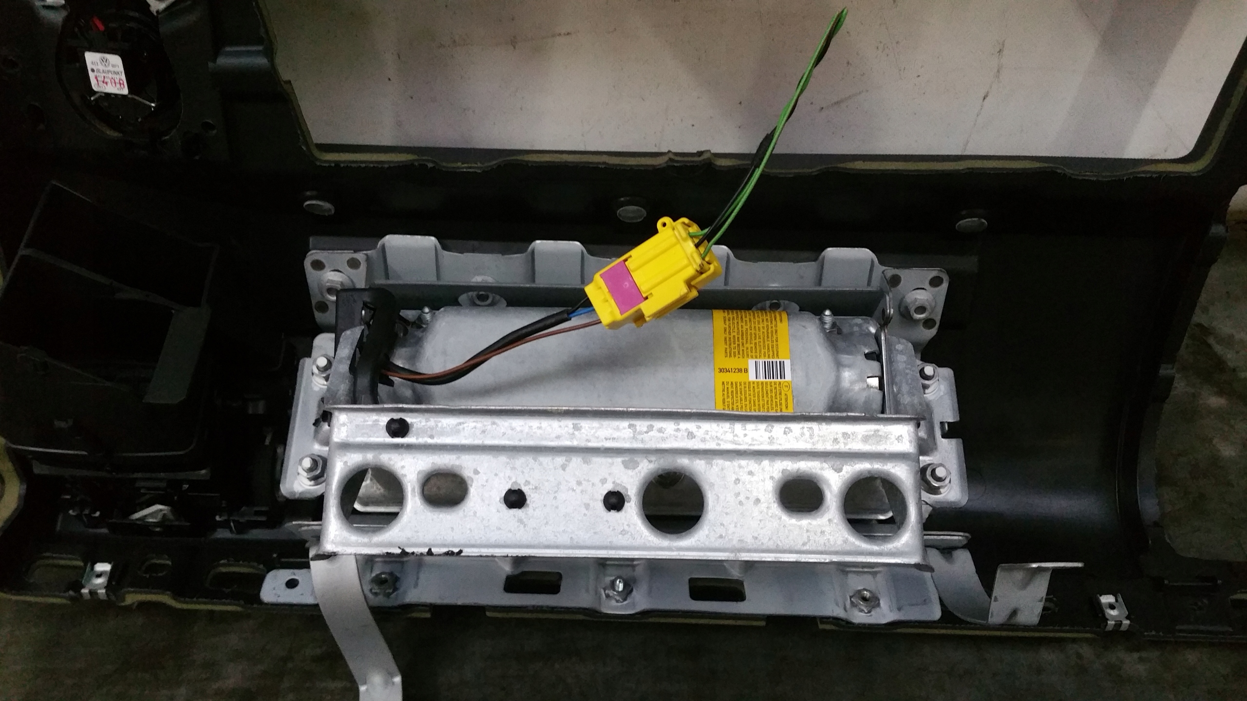 console adjusters airbags sensor VW Sharan LIFT