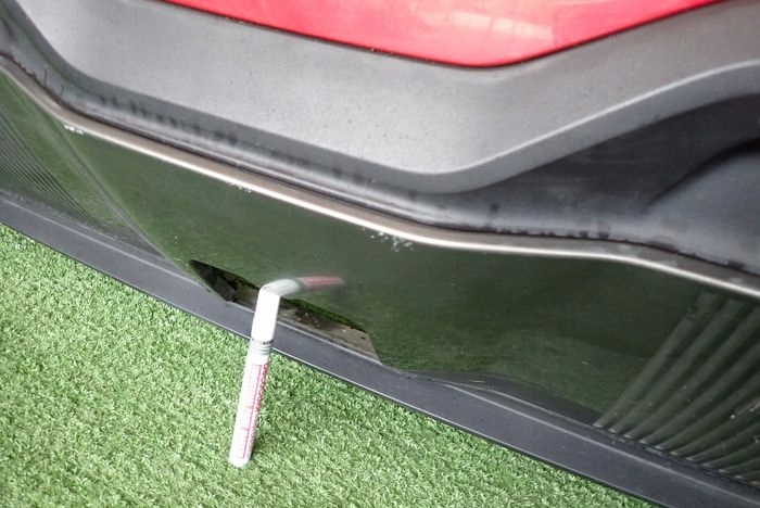 MG 4 MG4 22- bumper rear rear part