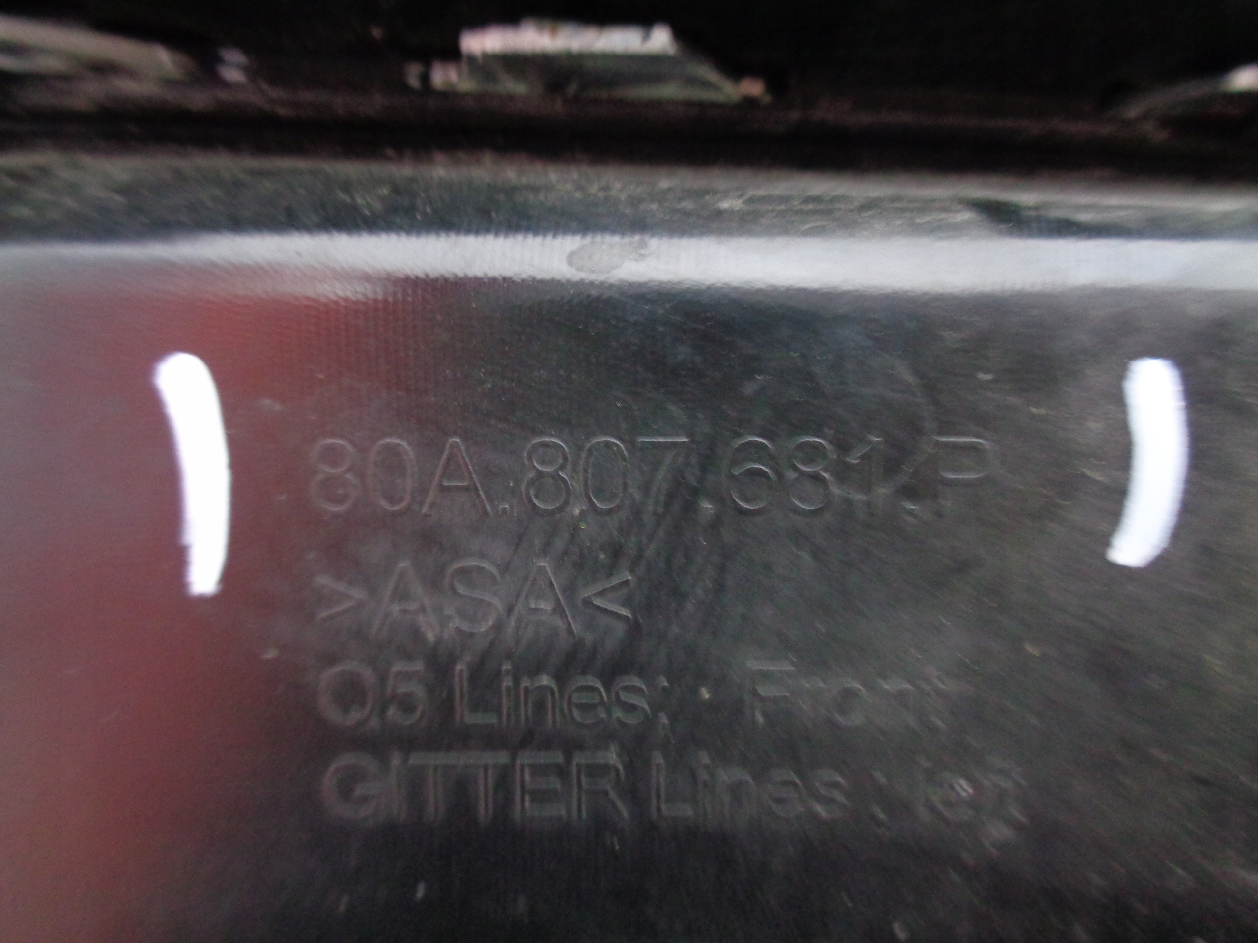 GRIGLIA PARAURTI SINISTRA AUDI Q5 80A 16