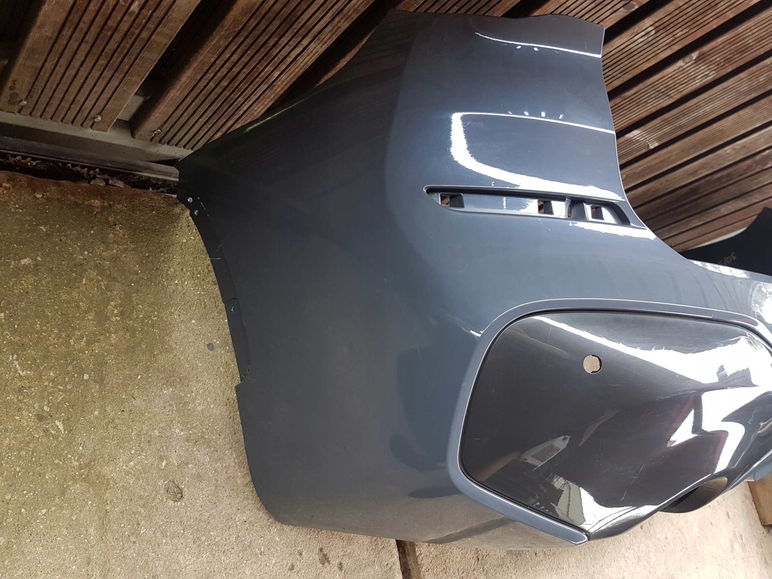 bumper rear BMW X1 F48 LCI m-packet