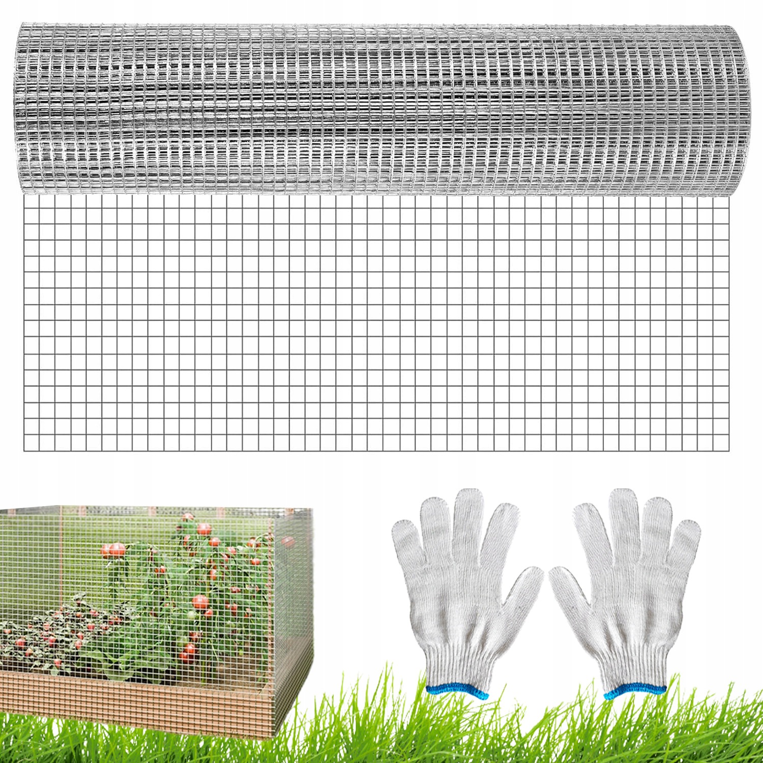 Drátěná Síť Jako Voliérový Drát Pro Králíky V Roli 10 M X 0.5 M