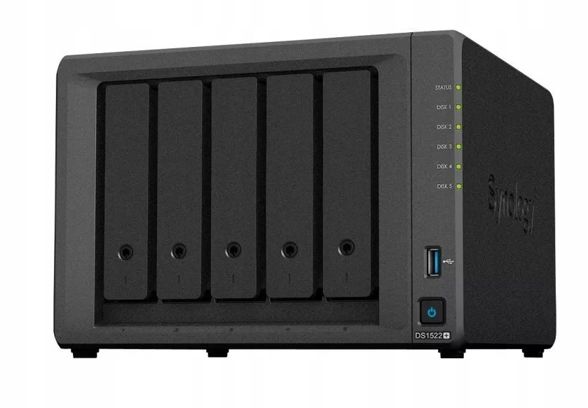 Synology Serwer Nas DS1522+ 5x0HDD Amd Ryzen R1600
