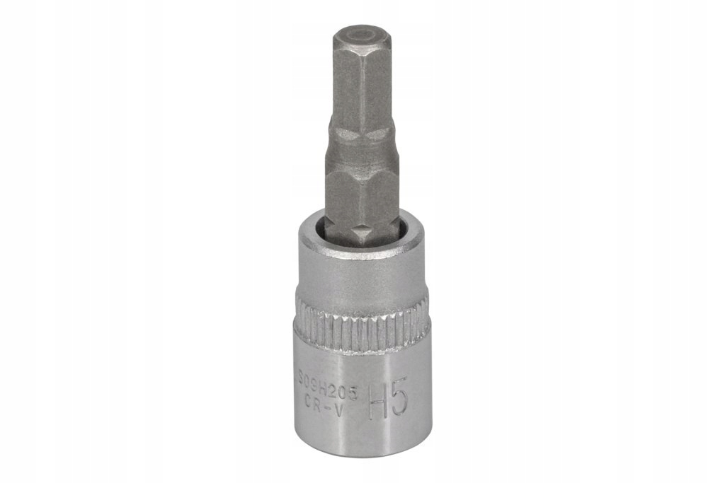 Jonnesway Bit sześciokątny ampułowy imbus H5 x 37mm z nasadką 1/4" S09H205